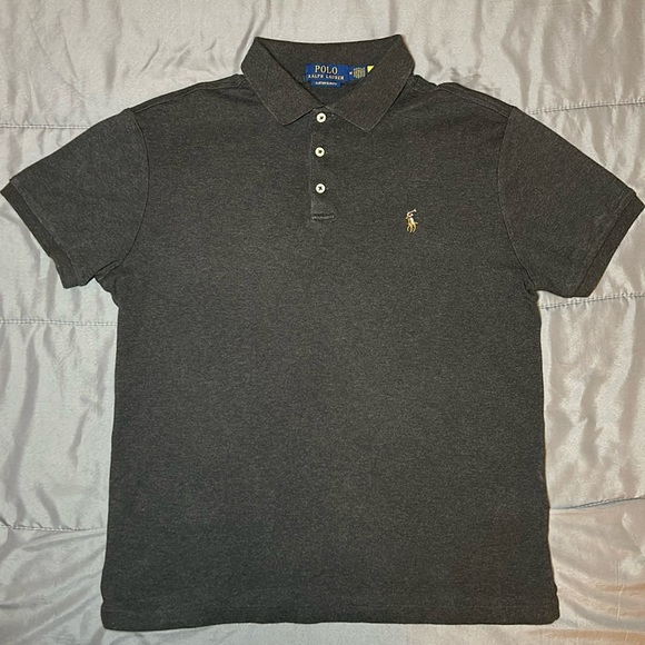 Polo by Ralph Lauren men’s Polo Shirt. Size Medium Custom Slim Fit. - Picture 6 of 7
